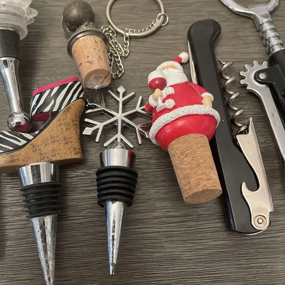 corkscrew wine bottle opener Stopper Lot
